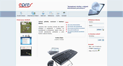 Desktop Screenshot of epres.cz